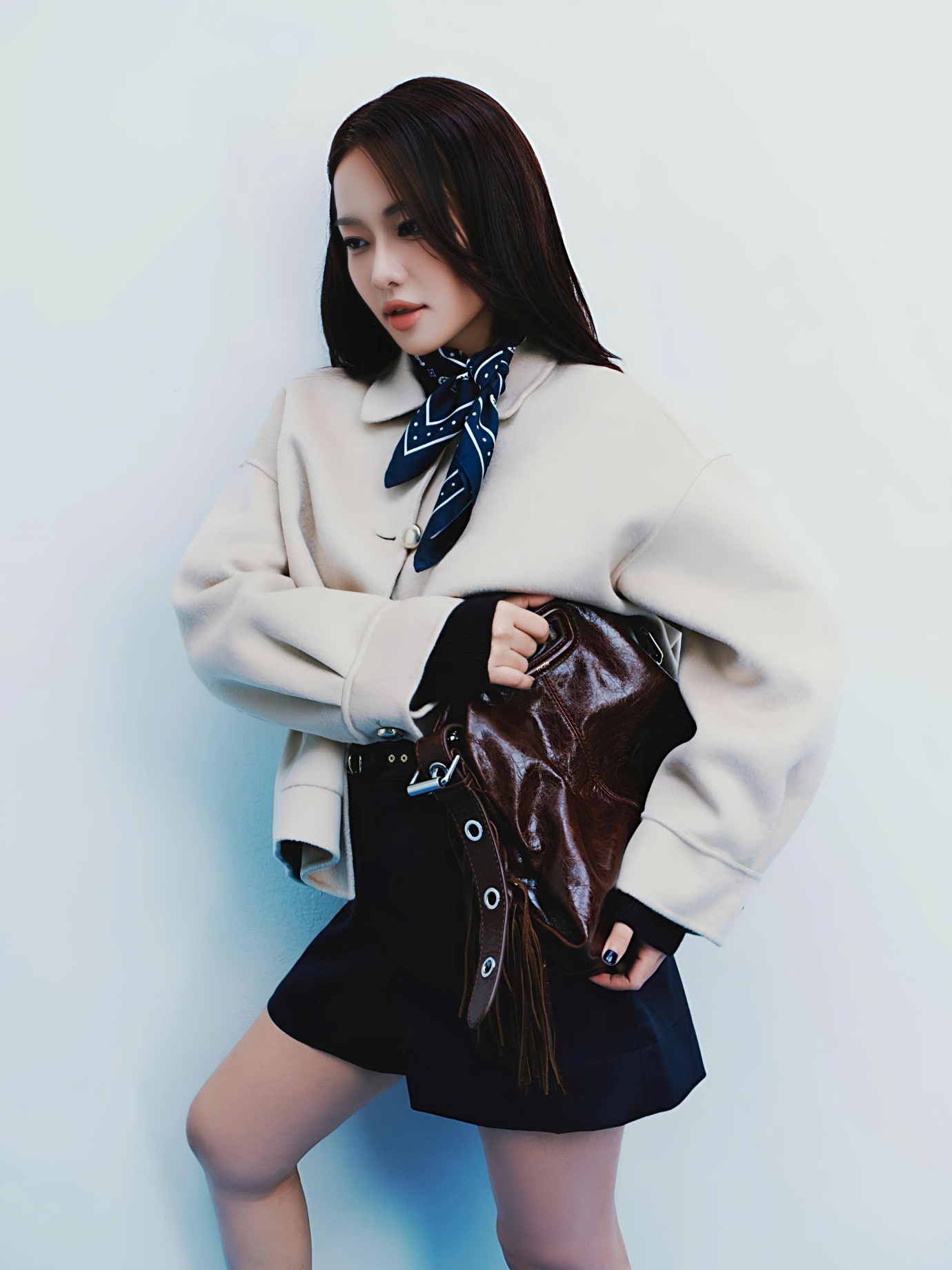 Yeolan khoe c&aacute; t&iacute;nh với loạt trang phục mới từ Maje- Ảnh 6.