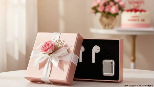 Xu hướng qu&agrave; 8/3 2026: Đồ c&ocirc;ng nghệ v&agrave; chăm s&oacute;c sức khỏe l&ecirc;n ng&ocirc;i - Ảnh 2.