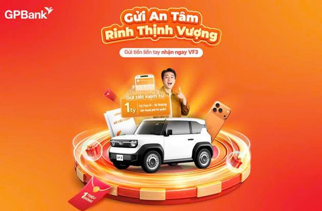 GPBank ưu đ&atilde;i &ldquo;mạnh tay&rdquo; cho kh&aacute;ch h&agrave;ng gửi tiết kiệm, tăng tốc huy động vốn đầu năm 2026- Ảnh 1.