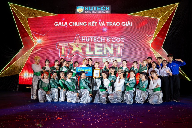 Mang &ldquo;hồn Việt&rdquo; tỏa s&aacute;ng tr&ecirc;n s&acirc;n khấu trẻ, THE SPIKE l&ecirc;n ng&ocirc;i Qu&aacute;n qu&acirc;n HUTECH&rsquo;s Got Talent 2026 - Ảnh 1.