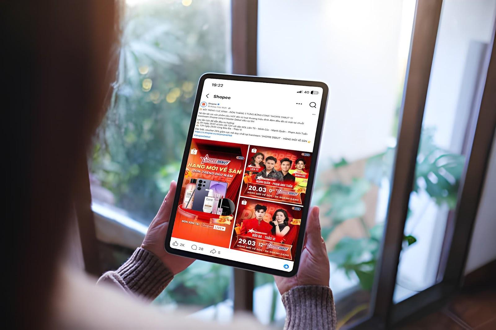 Shopee Debut chuyển &ldquo;điểm rơi&rdquo; truyền th&ocirc;ng th&agrave;nh tăng trưởng doanh thu cho sản phẩm mới - Ảnh 1.