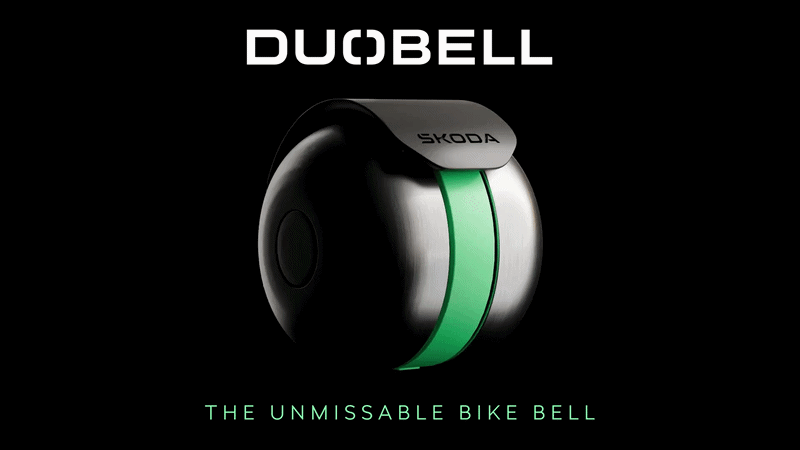 Định nghĩa lại tiếng &ldquo;k&iacute;nh cong&rdquo;: h&atilde;ng xe &Scaron;koda ph&aacute;t minh ra chu&ocirc;ng xe đạp c&oacute; thể xuy&ecirc;n tai nghe chống ồn - Ảnh 1.