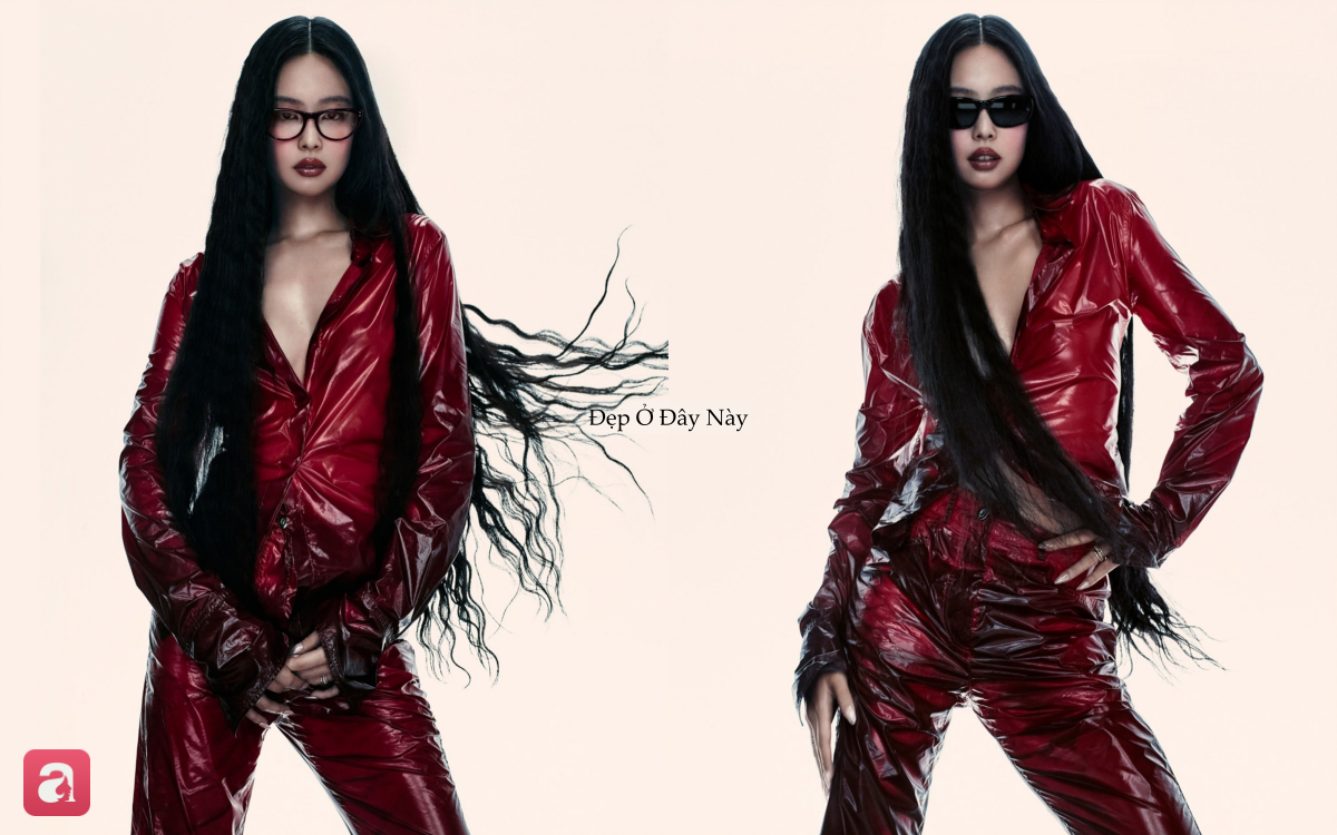 Chiếc áo mặc "mỗi lúc một màu" của Jennie- Ảnh 2. Chiếc áo mặc "mỗi lúc một màu" của Jennie- Ảnh 2.