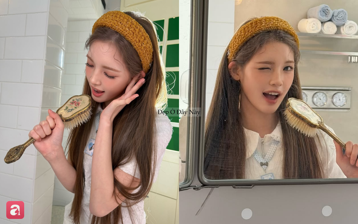 Chiếc bờm "c&oacute; tiền cũng kh&ocirc;ng mua được" của Yuha g&acirc;y sốt- Ảnh 4.