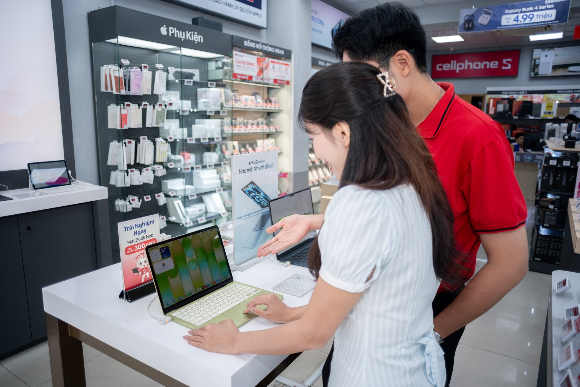 MacBook Neo l&ecirc;n kệ CellphoneS, gi&aacute; từ 16 triệu d&agrave;nh cho học sinh - sinh vi&ecirc;n- Ảnh 3.