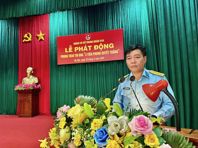 Giữ nhịp cánh bay: Tuổi trẻ Trung đoàn 916 trưởng thành trong những nhiệm vụ không sai số - Ảnh 1.