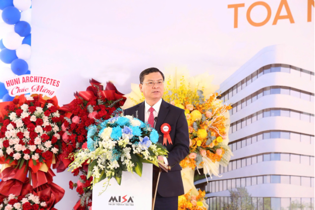 Đại Đ&ocirc;ng Hồ thi c&ocirc;ng dự &aacute;n c&ocirc;ng nghệ 10 tầng tại Khu chế xuất T&acirc;n Thuận - Ảnh 1.