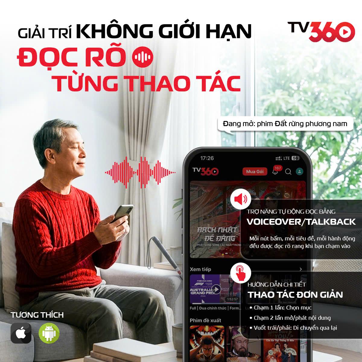 TV360: X&oacute;a bỏ r&agrave;o cản số, lan tỏa gi&aacute; trị nh&acirc;n văn cho người khiếm thị - Ảnh 1.