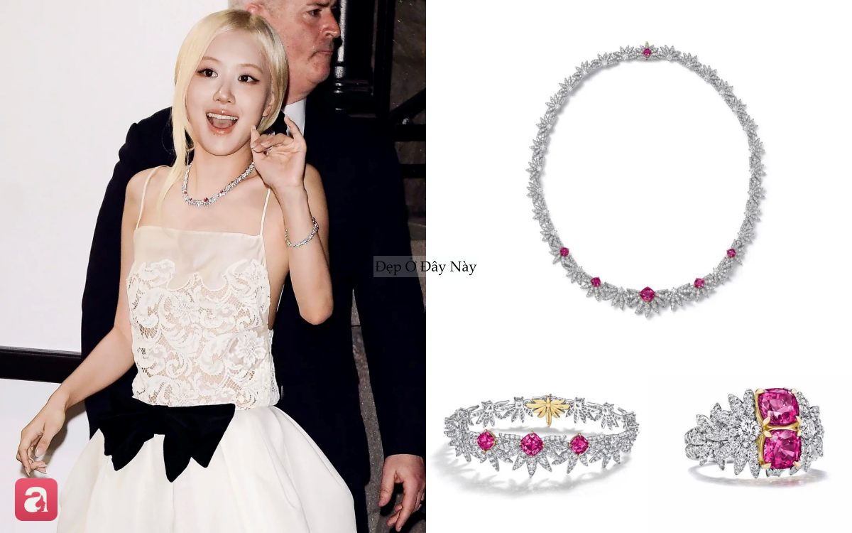 Ros&eacute; đẹp hơn người mẫu h&atilde;ng, như n&agrave;ng c&ocirc;ng ch&uacute;a với trang sức cao cấp mới toanh vừa ra mắt- Ảnh 4.