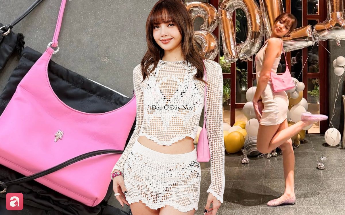 Kh&ocirc;ng cần logo to ng&atilde; ngửa, Lisa vẫn khiến t&uacute;i 200 triệu th&agrave;nh hot trend- Ảnh 1.