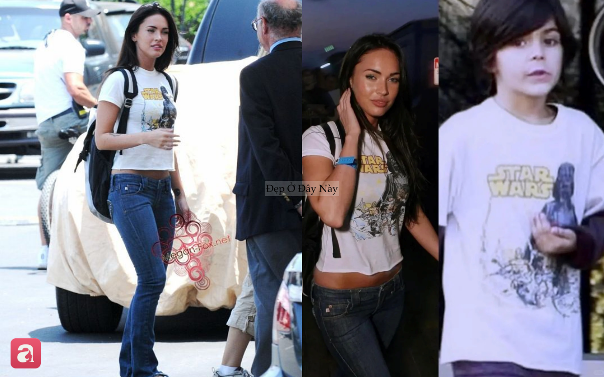 Nữ ho&agrave;ng &ldquo;baby tee&rdquo;: Megan Fox diện &aacute;o của con, ai ngờ lại g&acirc;y r&uacute;ng động to&agrave;n cầu- Ảnh 2.