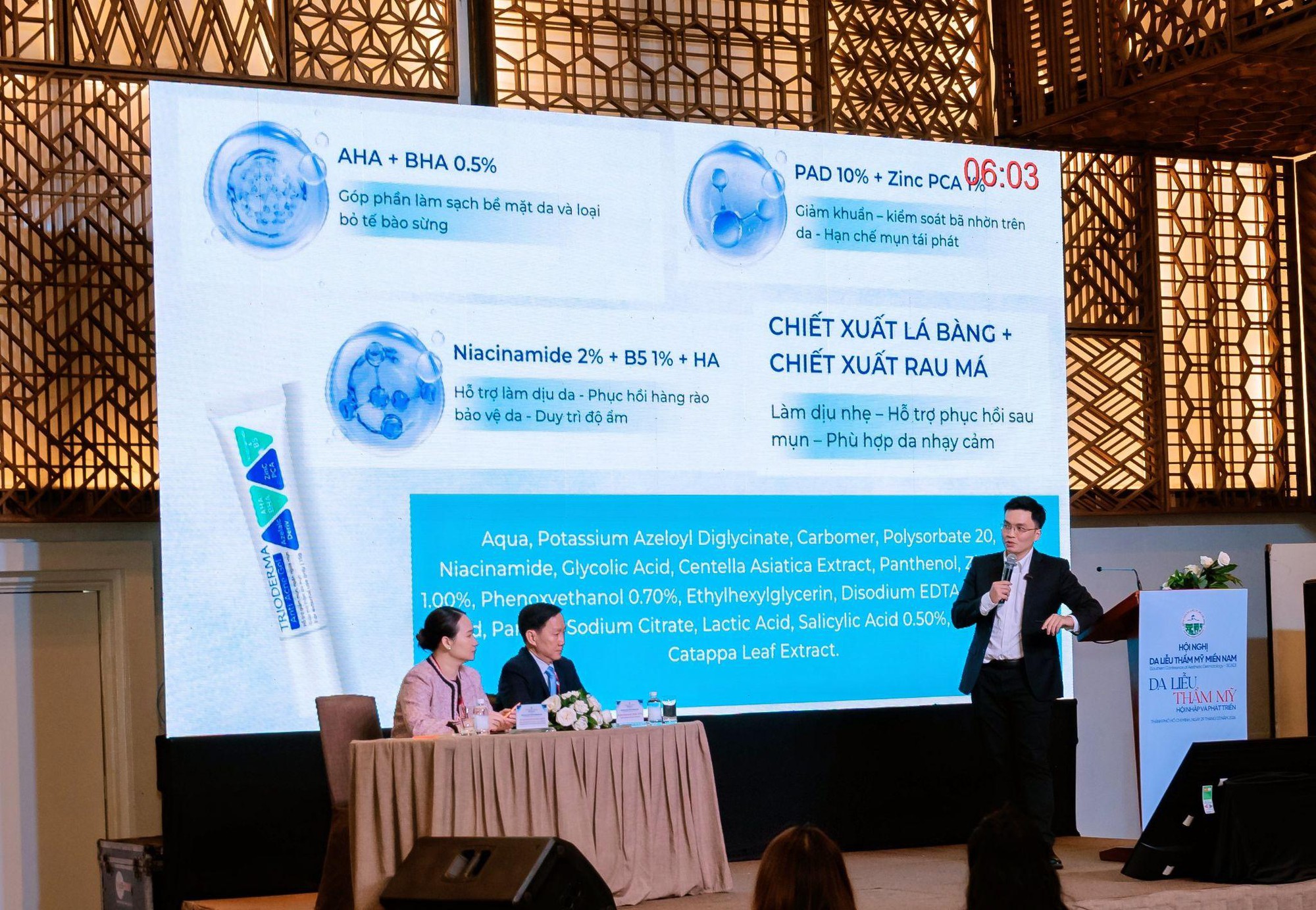 Dược mỹ phẩm Trioderma tại Scad 2026: khẳng định thương hiệu Việt chất lượng y khoa- Ảnh 2.