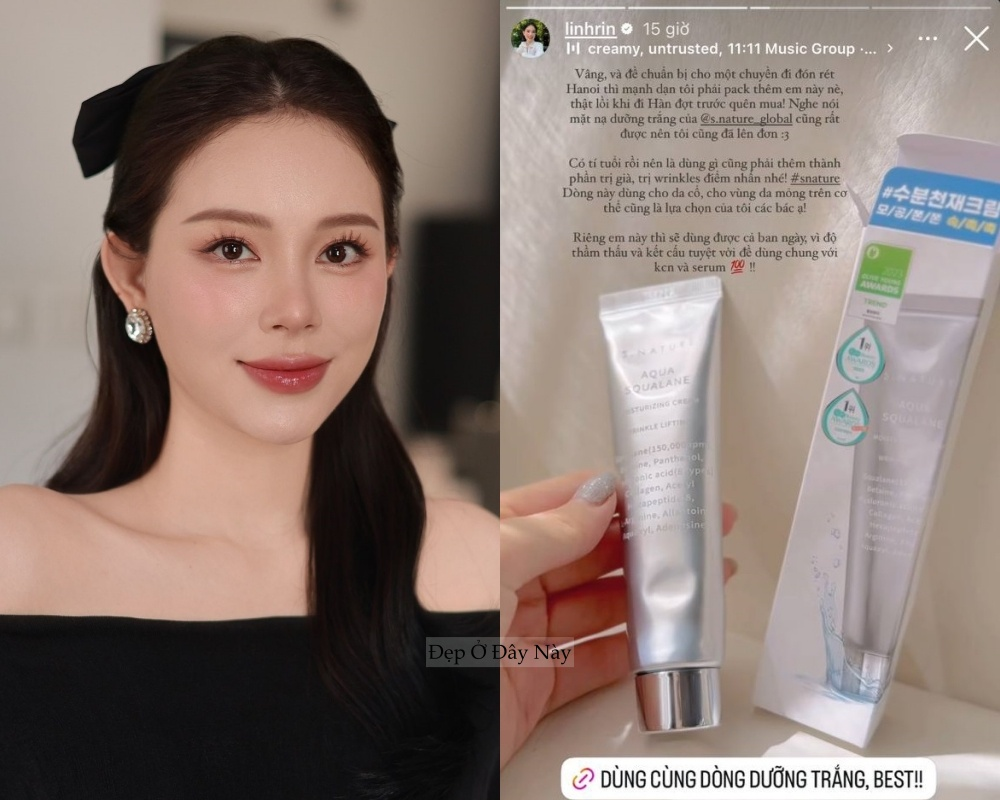 Dâu hào môn Linh Rin tin dùng 4 món "thần dược" dưỡng da giá bình dân nhưng hiệu quả bất ngờ - Ảnh 2.