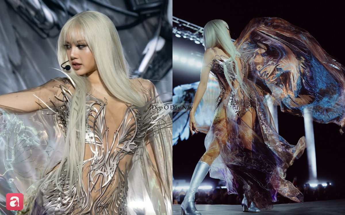 Đ&ocirc;i c&aacute;nh "si&ecirc;u nhẹ" của Lisa: M&agrave;n tinh chỉnh th&ocirc;ng minh biến đồ cũ th&agrave;nh si&ecirc;u phẩm - Ảnh 3.