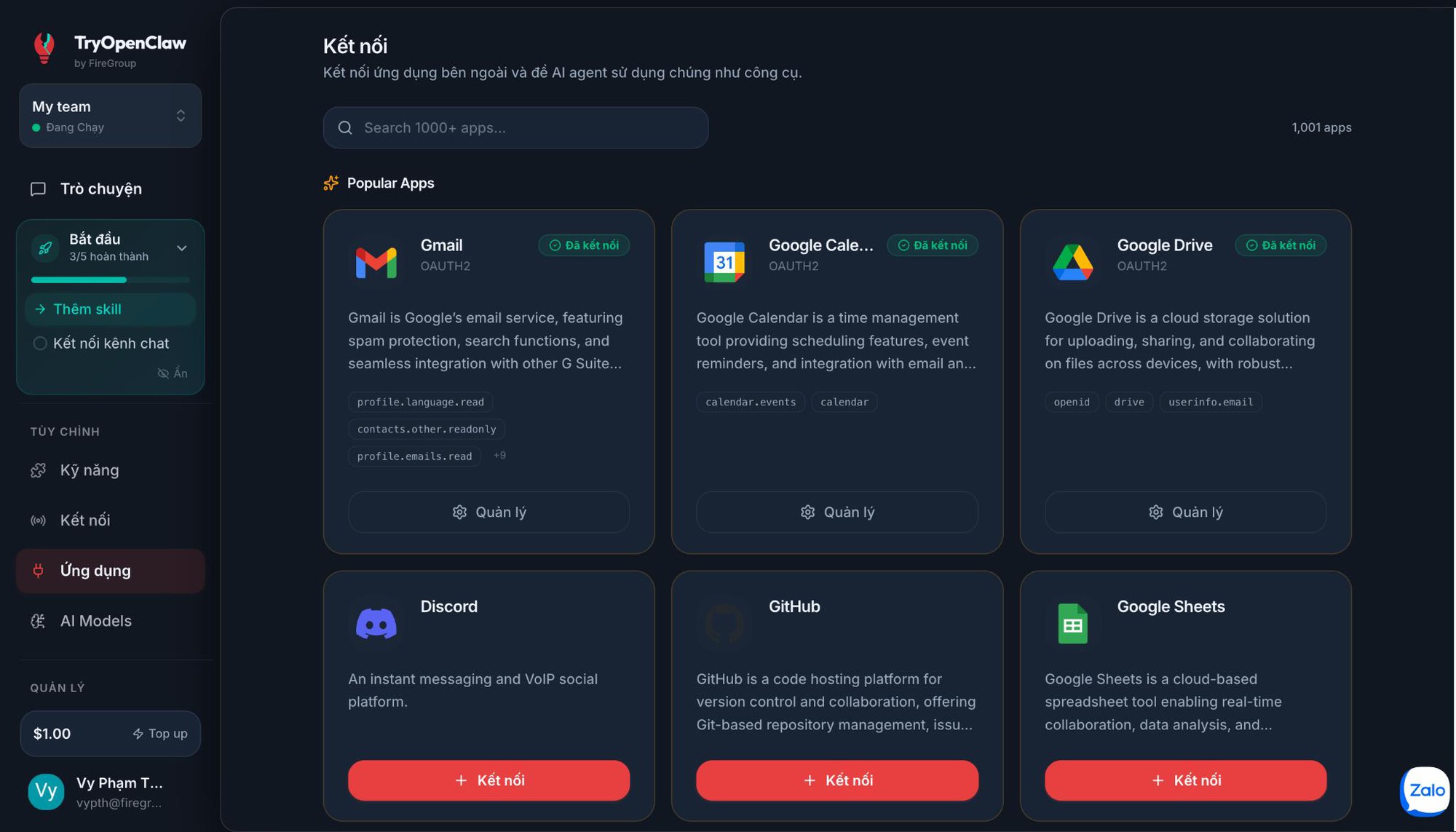 Doanh nghiệp Việt ph&aacute;t triển OpenClaw bản cloud, đơn giản h&oacute;a c&aacute;ch tiếp cận AI Agents - Ảnh 1.