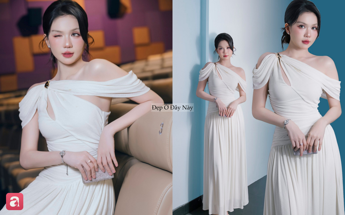 Ngọc Trinh - Tiểu Vy đọ d&aacute;ng bất ph&acirc;n thắng bại khi đụng h&agrave;ng- Ảnh 3.