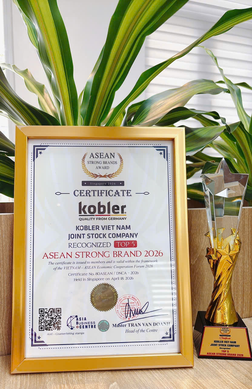Top 5 &ldquo;Thương hiệu Mạnh ASEAN 2026&rdquo; tại Singapore gọi t&ecirc;n Kobler Việt Nam - Ảnh 3.