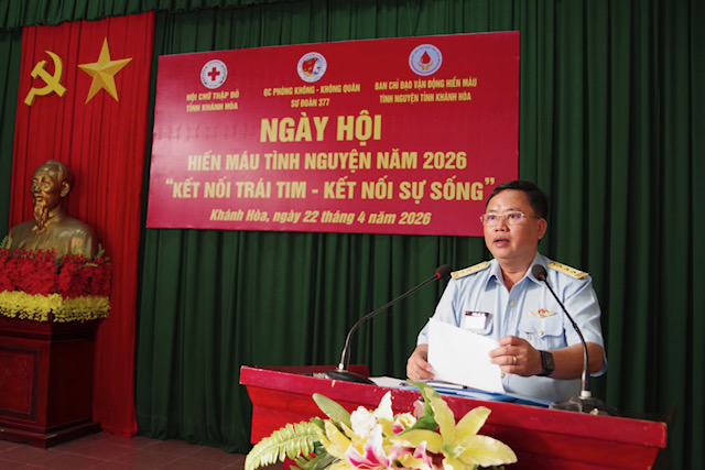 Ph&aacute;t huy phẩm chất Bộ đội Cụ Hồ từ h&agrave;nh động hiến m&aacute;u nh&acirc;n đạo &ldquo;Kết nối tr&aacute;i tim-kết nối sự sống&rdquo;

- Ảnh 1.