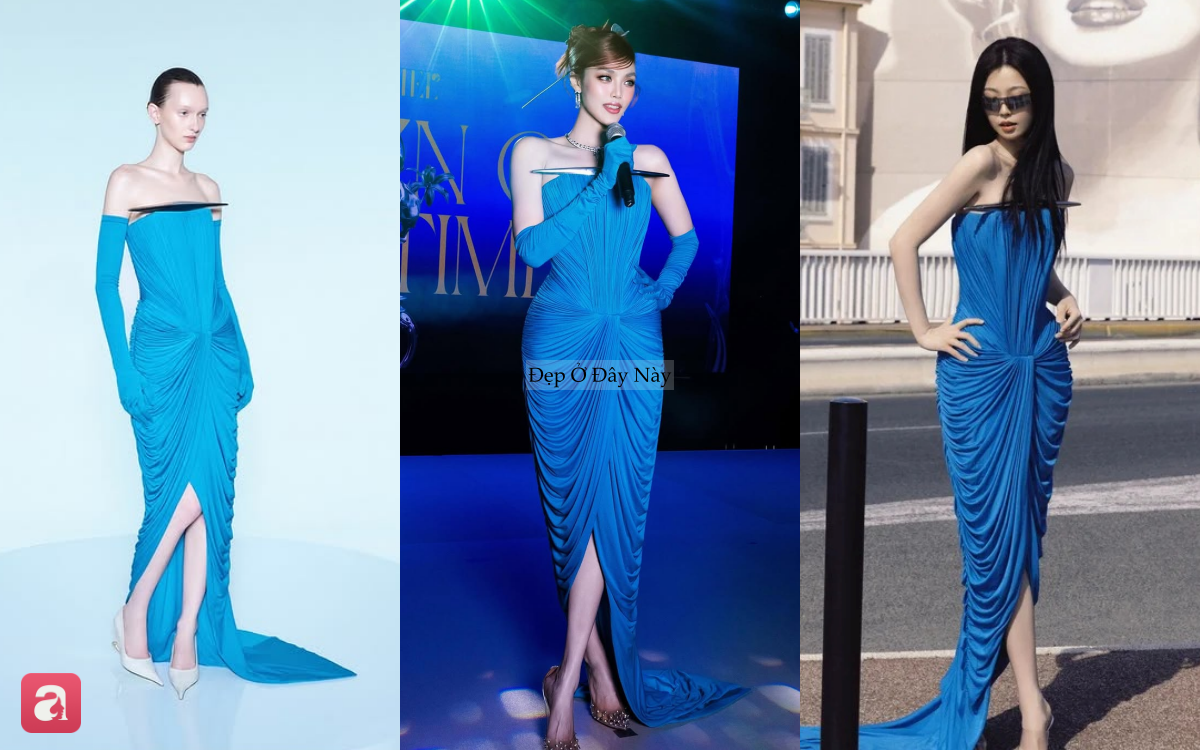 Ngu Thư H&acirc;n diện đầm của NTK Việt, đụng h&agrave;ng cực gắt với Lan Khu&ecirc;- Ảnh 6.