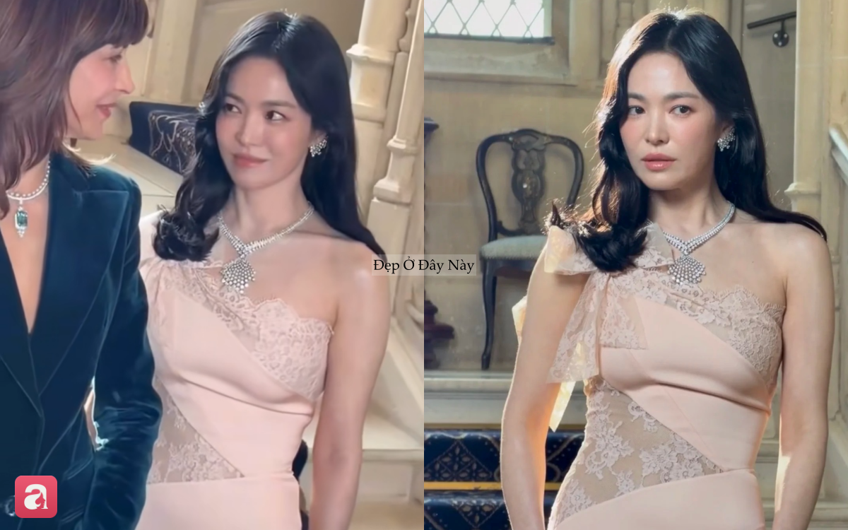 Từ bỏ 1 thứ quen thuộc, Song Hye Kyo trở lại "đường đua nhan sắc" với diện mạo chuẩn nữ thần - Ảnh 2.