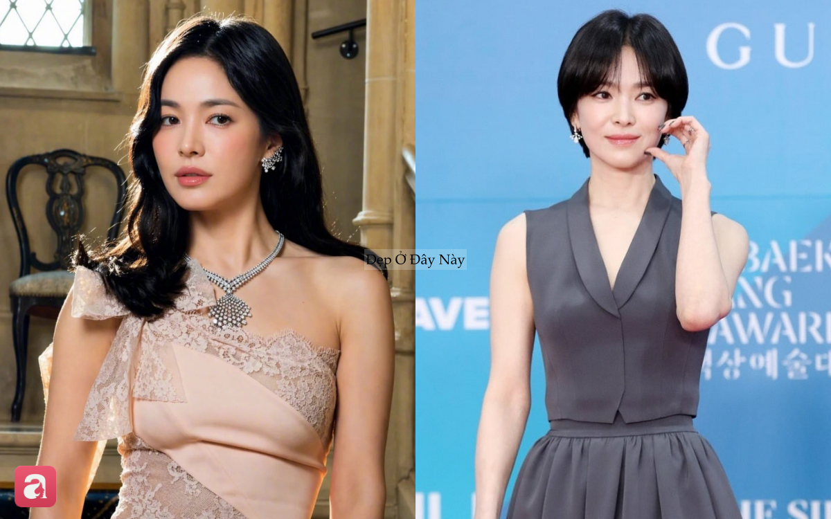 Từ bỏ 1 thứ quen thuộc, Song Hye Kyo trở lại "đường đua nhan sắc" với diện mạo chuẩn nữ thần - Ảnh 4.