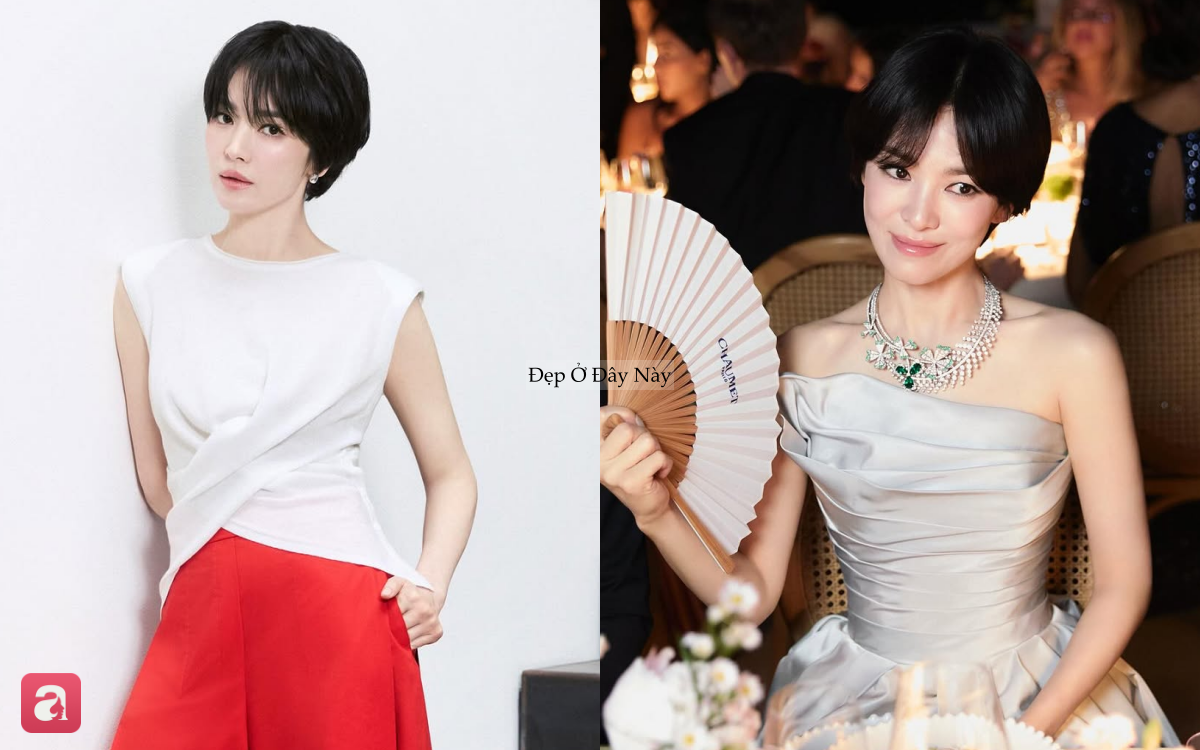 Từ bỏ 1 thứ quen thuộc, Song Hye Kyo trở lại "đường đua nhan sắc" với diện mạo chuẩn nữ thần - Ảnh 5.