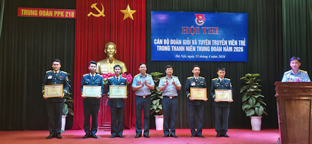 Lan tỏa bản lĩnh, khơi dậy l&yacute; tưởng qua Hội thi C&aacute;n bộ Đo&agrave;n giỏi v&agrave; Tuy&ecirc;n truyền vi&ecirc;n trẻ Trung đo&agrave;n 218 năm 2026 - Ảnh 2.