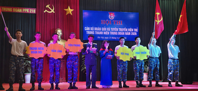Lan tỏa bản lĩnh, khơi dậy l&yacute; tưởng qua Hội thi C&aacute;n bộ Đo&agrave;n giỏi v&agrave; Tuy&ecirc;n truyền vi&ecirc;n trẻ Trung đo&agrave;n 218 năm 2026 - Ảnh 3.