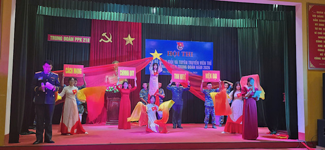 Lan tỏa bản lĩnh, khơi dậy l&yacute; tưởng qua Hội thi C&aacute;n bộ Đo&agrave;n giỏi v&agrave; Tuy&ecirc;n truyền vi&ecirc;n trẻ Trung đo&agrave;n 218 năm 2026 - Ảnh 9.