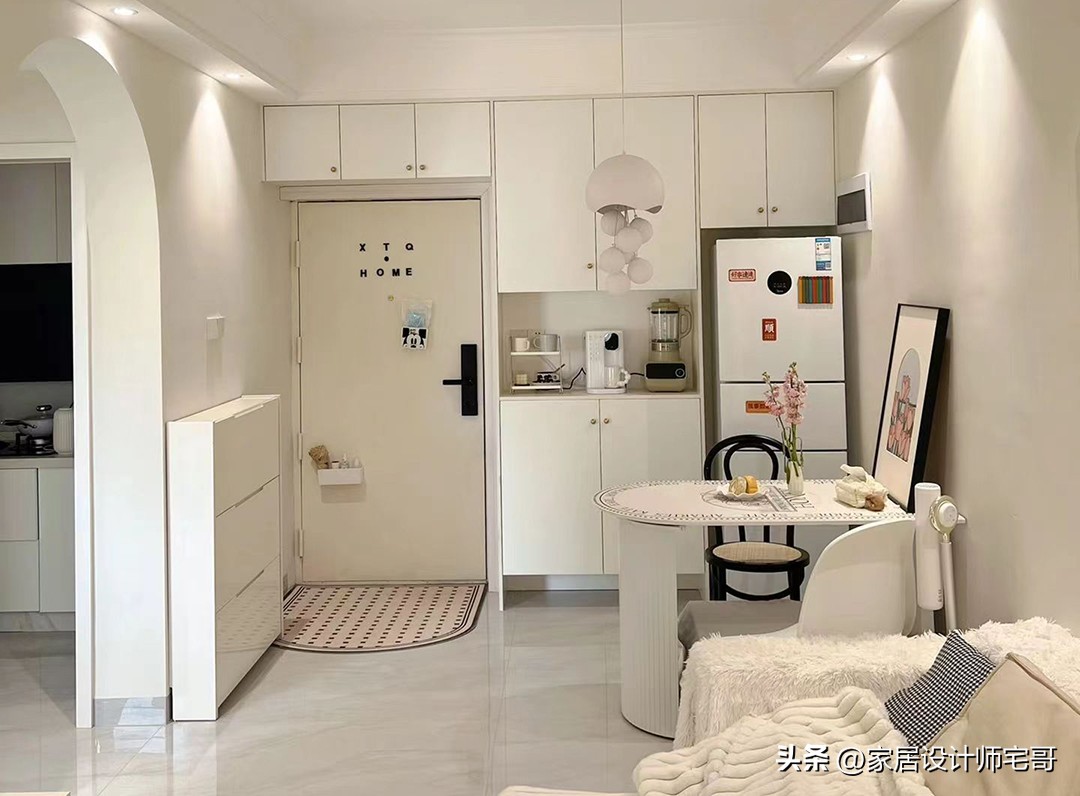 Căn hộ 37m&sup2; của c&ocirc; g&aacute;i độc th&acirc;n khiến 300.000 người th&iacute;ch: Nhỏ nhưng tinh tế đến từng g&oacute;c- Ảnh 2.