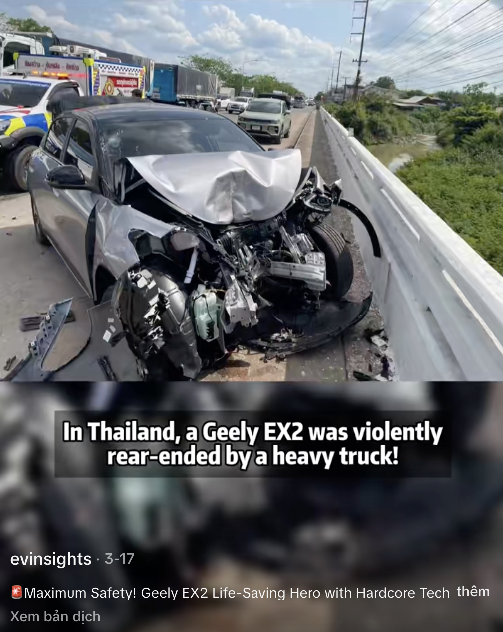 Loạt b&agrave;i thử vận h&agrave;nh cho thấy định hướng ch&uacute; trọng an to&agrave;n tr&ecirc;n Geely EX2 - Ảnh 4.