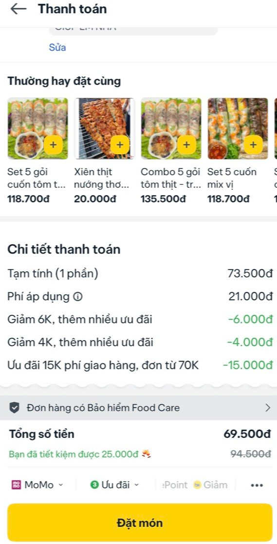 Đặt 1 đơn trên cả 3 app GrabFood, BeFood và ShopeeFood: Món giống hệt nhau, giá sau cùng sẽ như thế nào?- Ảnh 10.