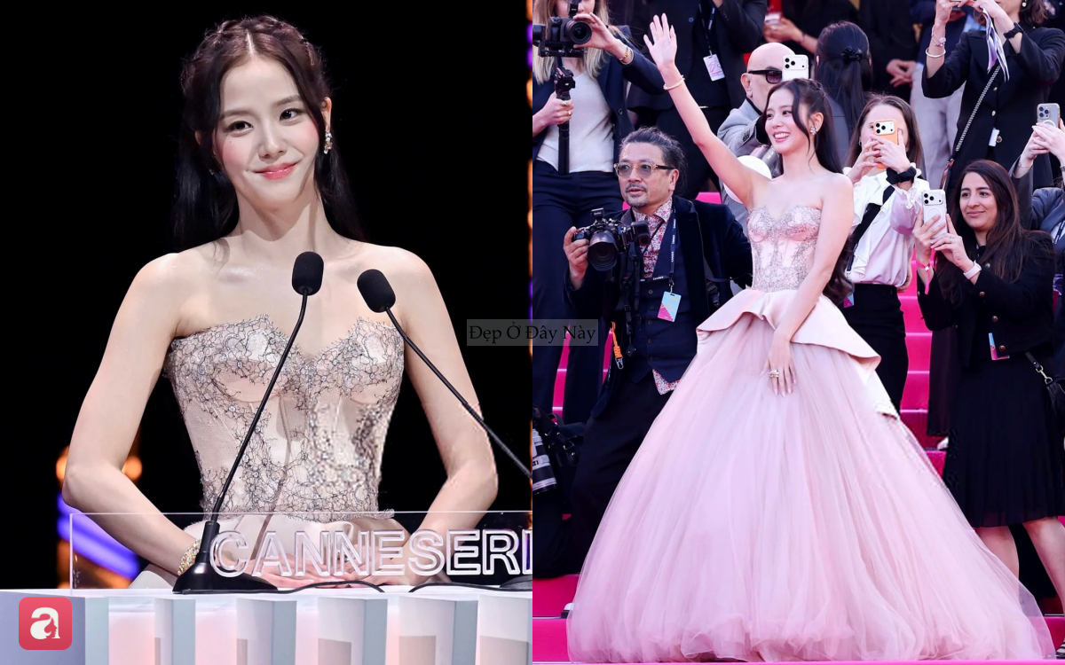 Dự sự kiện quốc tế: Jisoo "mang cả 1 căn nh&agrave;", Jennie diện đồ kh&ocirc;ng phải c&oacute; tiền l&agrave; mua được - Ảnh 4.