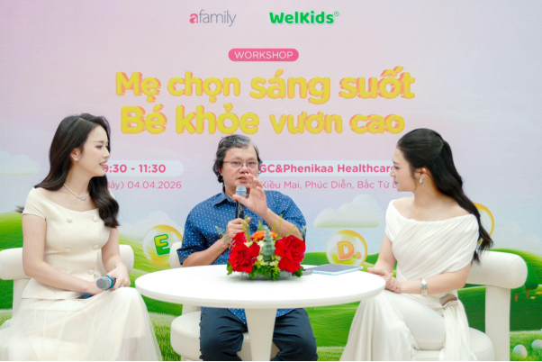 Workshop &ldquo;Mẹ chọn s&aacute;ng suốt - B&eacute; khỏe vươn cao&rdquo; của aFamily x WelKids ADEK: Khi tri thức khoa học trở th&agrave;nh điểm tựa cho h&agrave;nh tr&igrave;nh l&agrave;m mẹ - Ảnh 2.