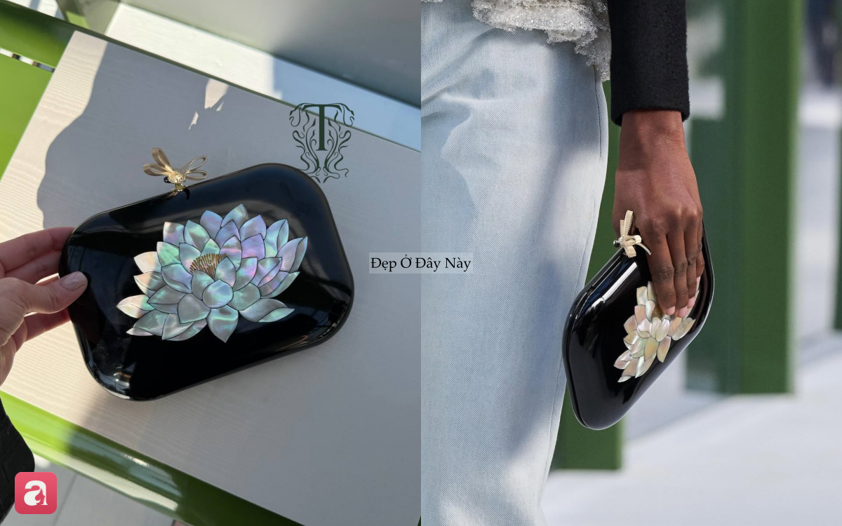 Túi khảm xà cừ 32 cánh hoa "ai nhìn cũng mê" của Dior- Ảnh 1. Túi khảm xà cừ 32 cánh hoa "ai nhìn cũng mê" của Dior- Ảnh 1.