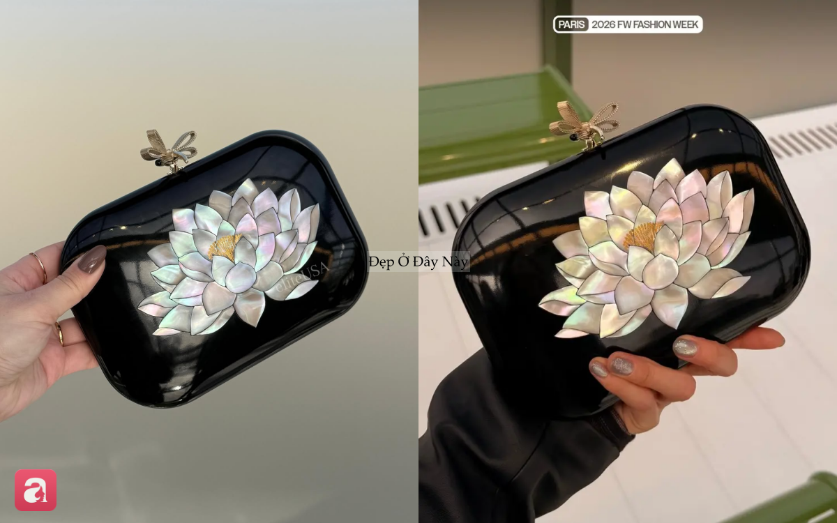 Túi khảm xà cừ 32 cánh hoa "ai nhìn cũng mê" của Dior- Ảnh 4. Túi khảm xà cừ 32 cánh hoa "ai nhìn cũng mê" của Dior- Ảnh 4.