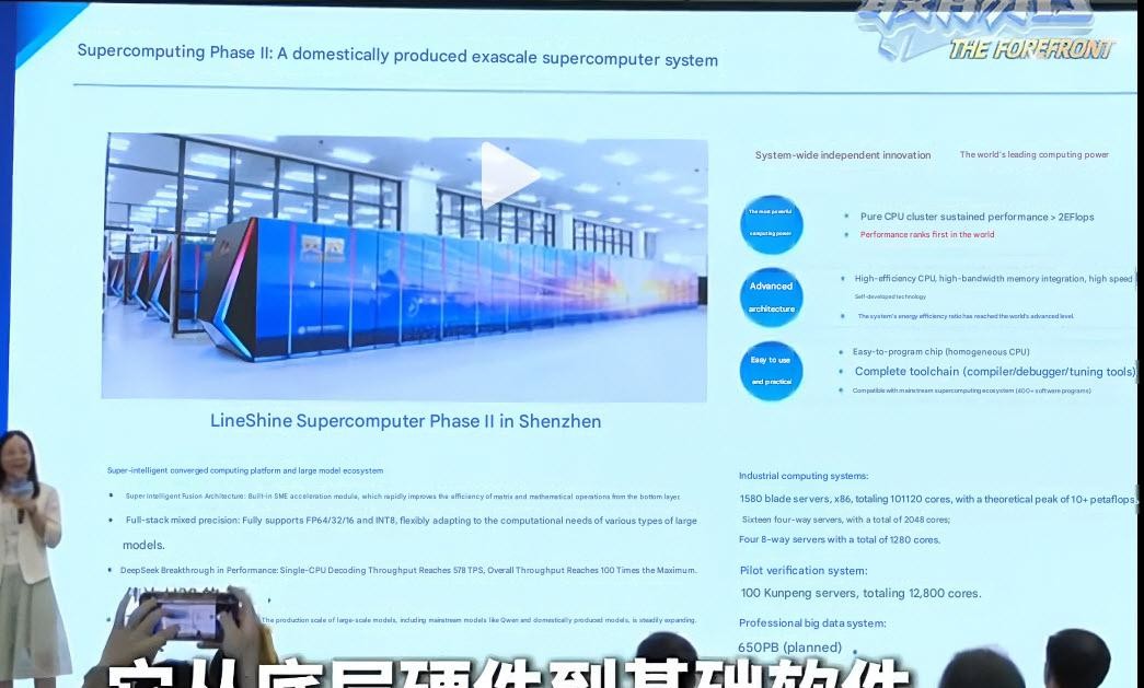 Trung Quốc c&oacute; si&ecirc;u m&aacute;y t&iacute;nh chỉ d&ugrave;ng chip nội địa, kh&ocirc;ng phụ thuộc Mỹ - Ảnh 3.