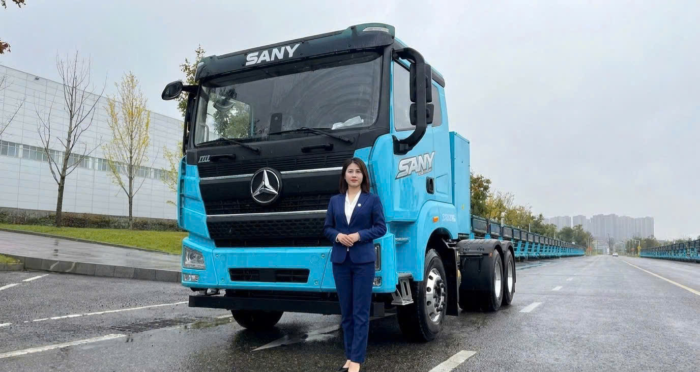 Xe tải điện Sany đổ bộ Việt Nam: Cuộc chơi ng&agrave;nh vận tải bắt đầu- Ảnh 1.
