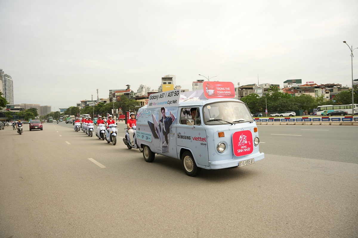Viettel Store v&agrave; Samsung mang Roadshow &ldquo;Vibe Awesome&rdquo; khuấy động Thủ đ&ocirc; với Galaxy A57 | A37 5G - Ảnh 3.