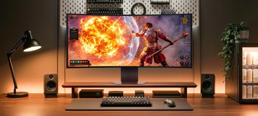 LG UltraGear OLED 39 inch: Màn hình gaming tự nâng ảnh 5K2K bằng AI - Ảnh 1.