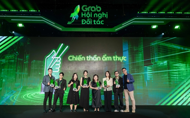 Grab vinh danh đối t&aacute;c thương nh&acirc;n tại Hội nghị Nh&agrave; h&agrave;ng v&agrave; Đối t&aacute;c năm thứ 3 li&ecirc;n tiếp- Ảnh 1.