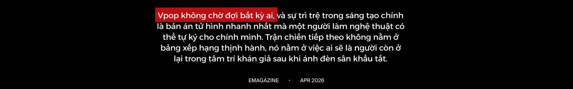 Chờ đợi gì ở Vpop 2026? - Ảnh 13. Chờ đợi gì ở Vpop 2026? - Ảnh 13.