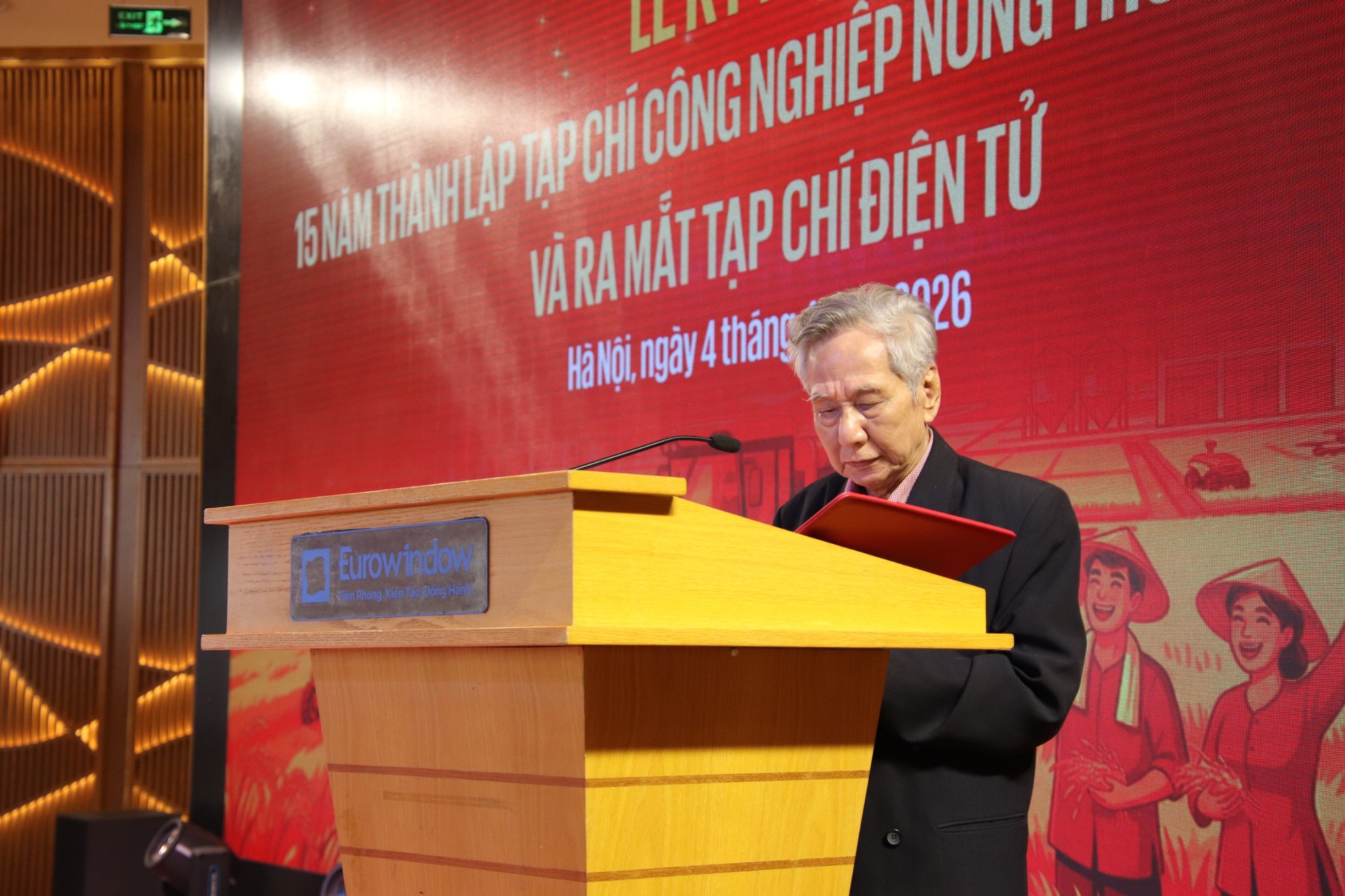 Tạp ch&iacute; C&ocirc;ng nghiệp N&ocirc;ng th&ocirc;n kỷ niệm 15 năm th&agrave;nh lập v&agrave; ra mắt Tạp ch&iacute; điện tử - Ảnh 2.