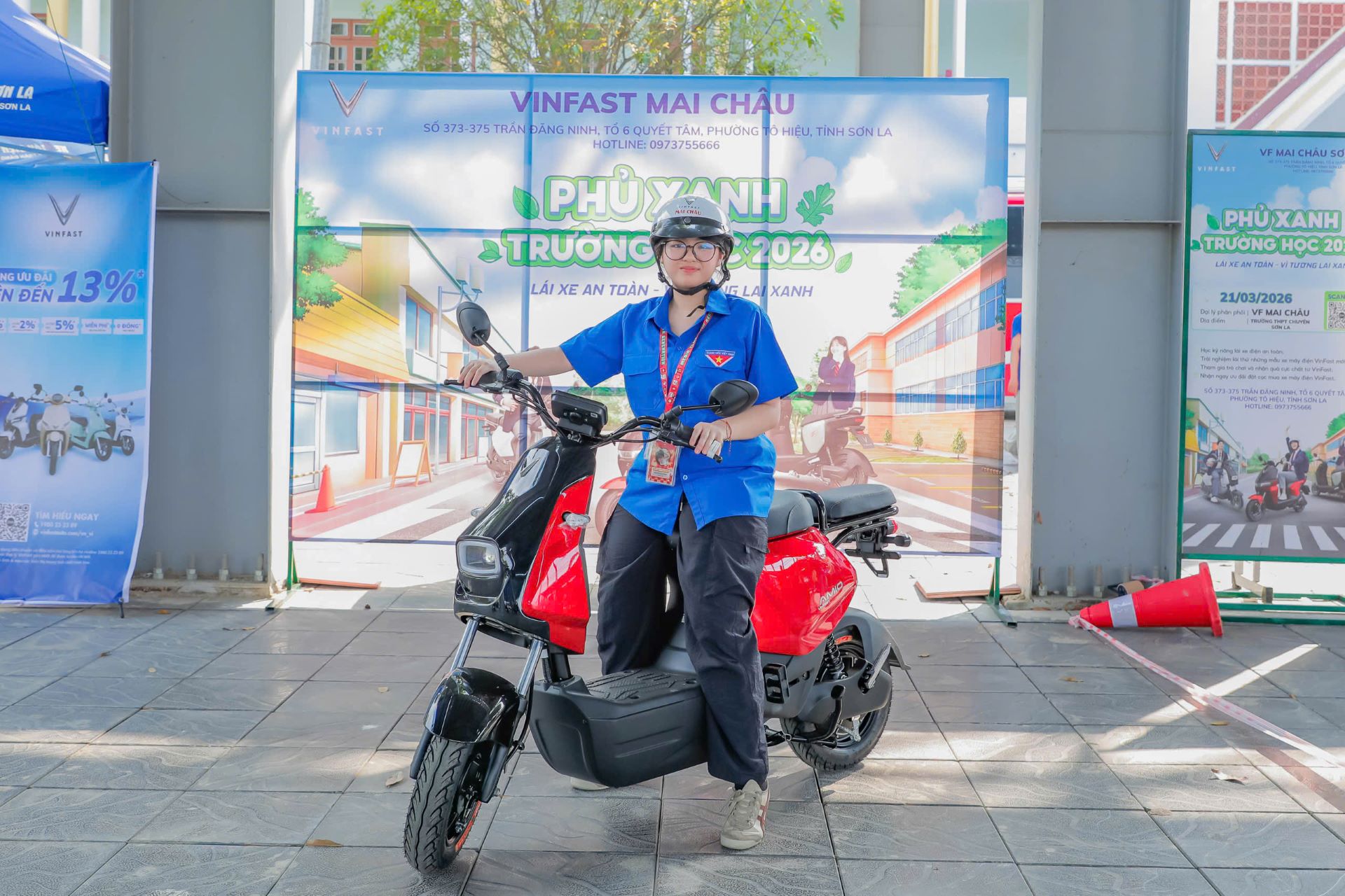 &ldquo;Em &uacute;t&rdquo; Amio của gia đ&igrave;nh xe m&aacute;y điện VinFast: Ngoại hình cá tính, an toàn vượt tr&ocirc;̣i - Ảnh 2.