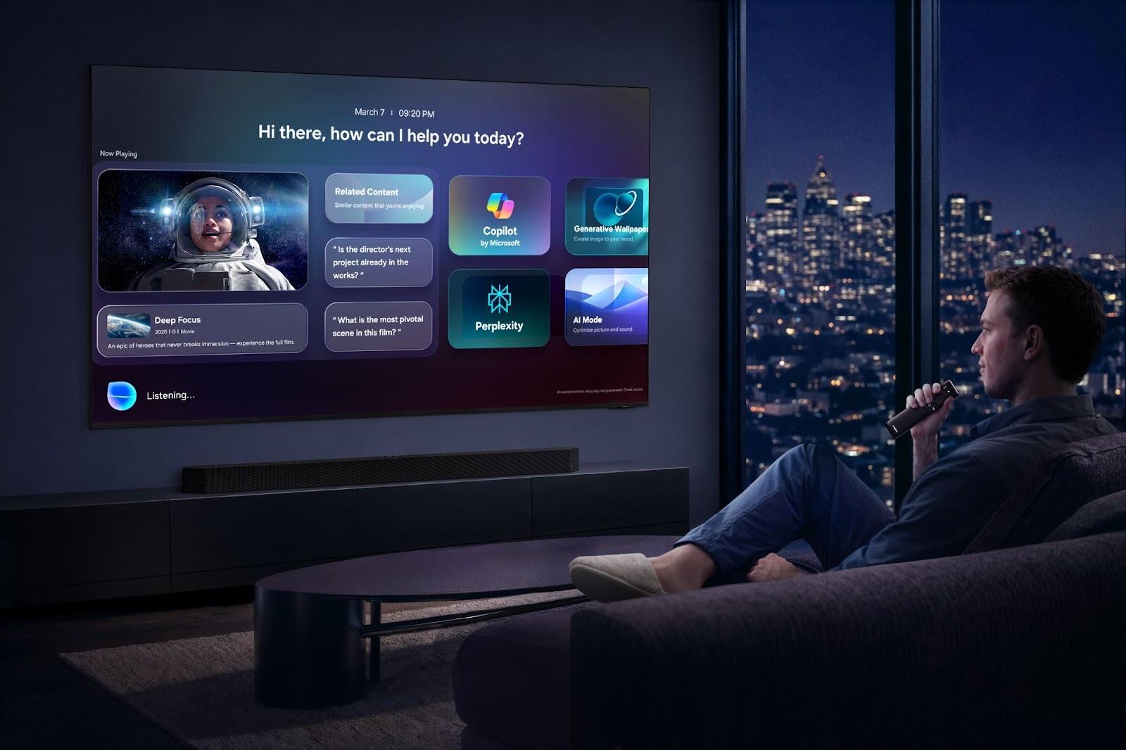 Samsung x&aacute;c lập cột mốc mới của ng&agrave;nh c&ocirc;ng nghiệp nghe nh&igrave;n với TV Micro RGB v&agrave; trợ l&yacute; Vision AI Companion - Ảnh 2.