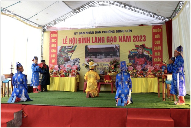 Đ&igrave;nh l&agrave;ng Gạo: Nơi hội tụ hồn cốt văn ho&aacute; xứ Thanh - Ảnh 3.