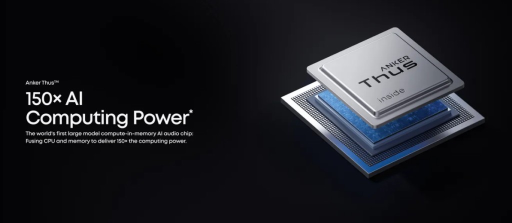 Anker tự l&agrave;m chip AI Thus, mở m&agrave;n bằng tai nghe kh&ocirc;ng d&acirc;y cao cấp - Ảnh 1.