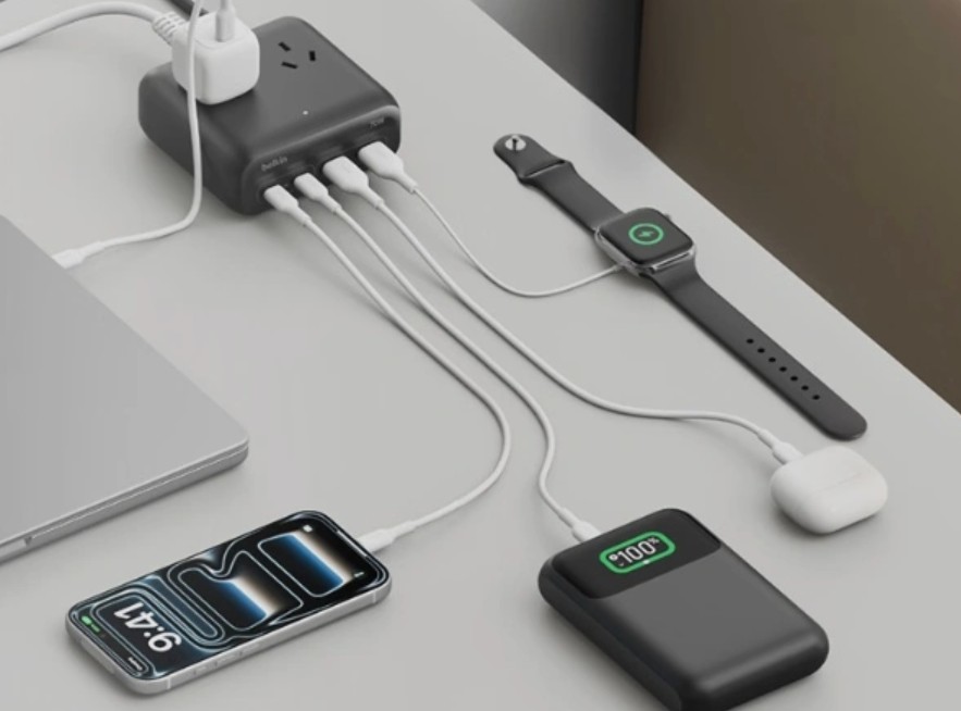 Belkin b&aacute;n bộ sạc để b&agrave;n 7 thiết bị, gi&aacute; khoảng 1 triệu đồng - Ảnh 2.