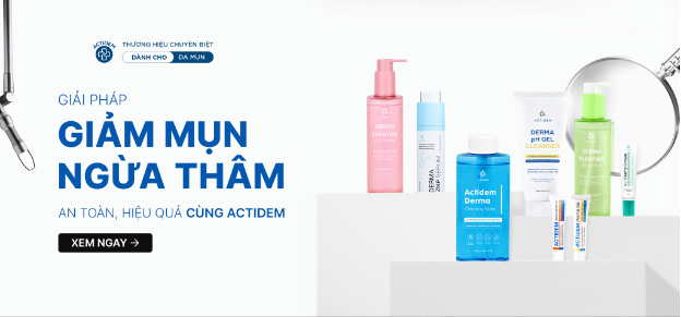 Routine chăm s&oacute;c da mụn tối giản c&ugrave;ng Actidem: Giải ph&aacute;p tối ưu cho người bận rộn - Ảnh 1.