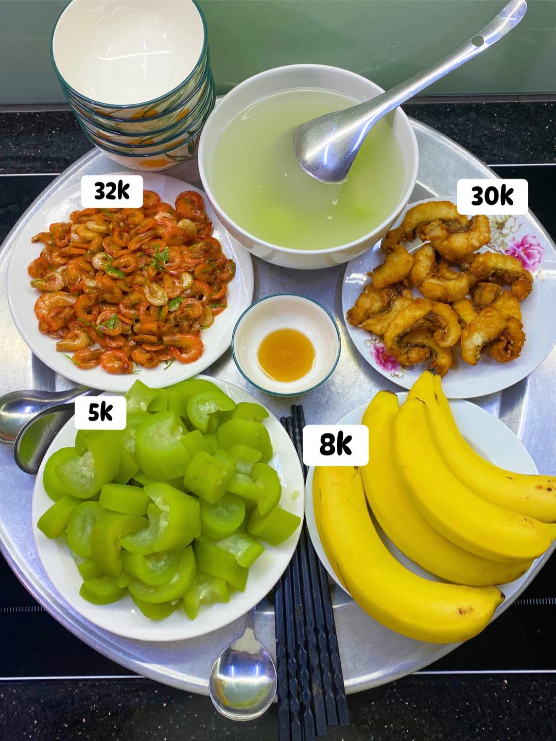 Chỉ với 100k, mẹ đảm Ninh B&igrave;nh "c&acirc;n" hết bữa ăn cho gia đ&igrave;nh 5 người khiến hội chị em rần rần xin b&iacute; k&iacute;p- Ảnh 4.